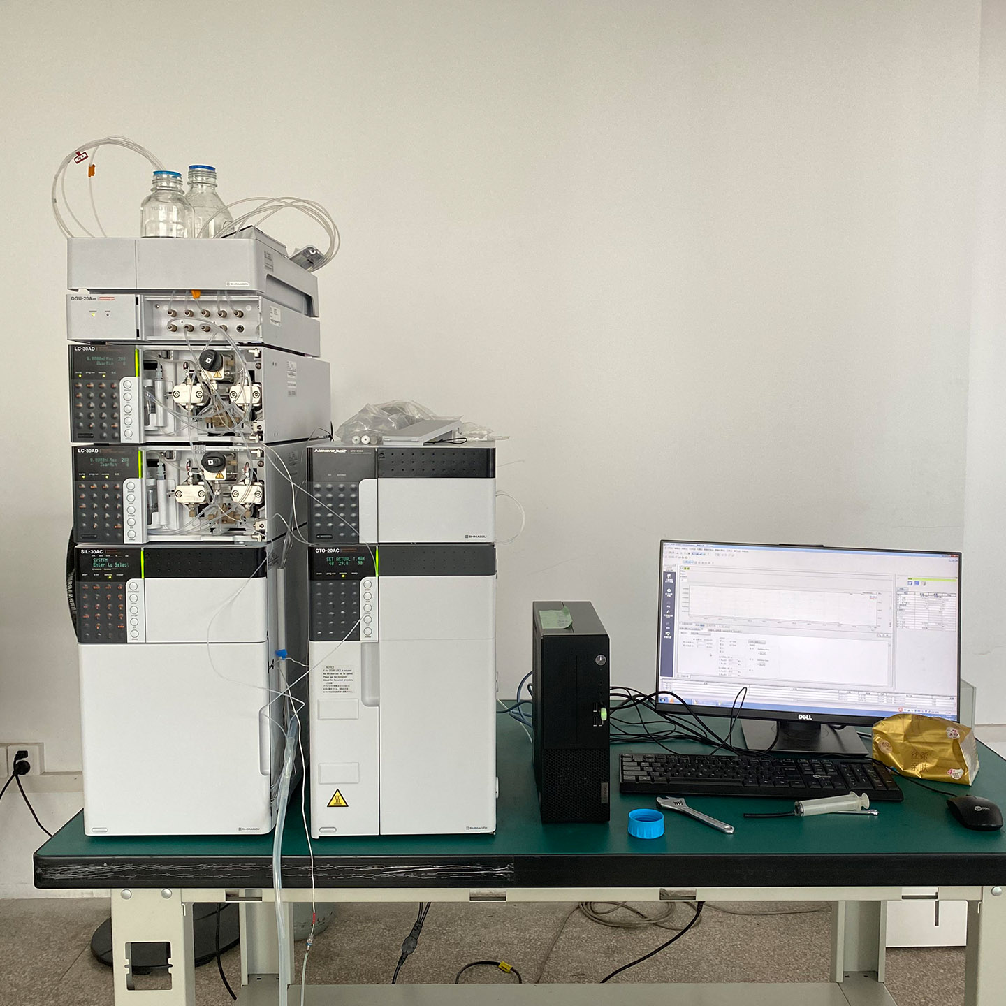 岛津 LC-30A 液相色谱系统 二手 岛津 LC-30A 液相色谱系统 整机实拍